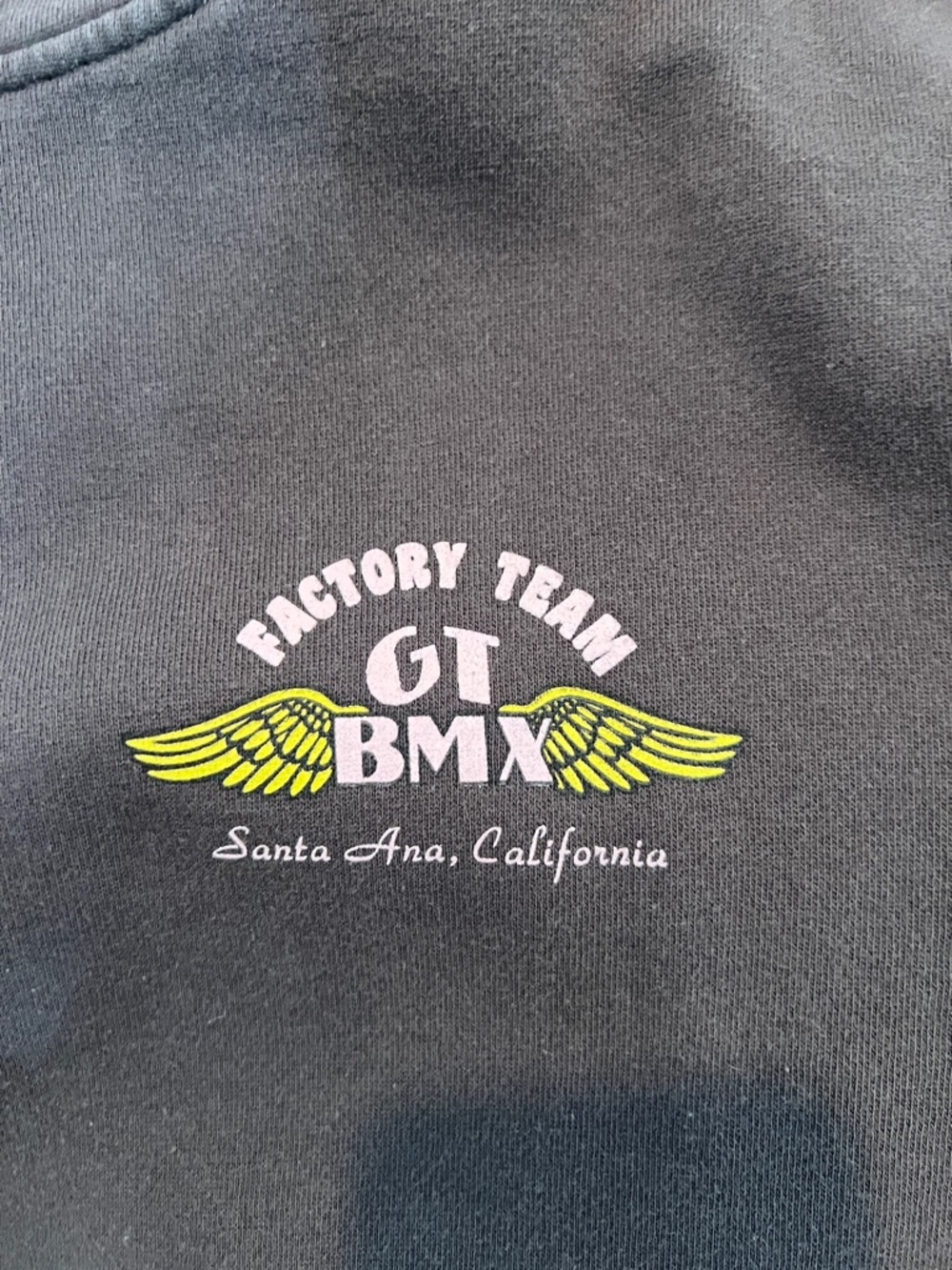 GT BMX Factory Team Black Sweatshirt - Santa Ana, California